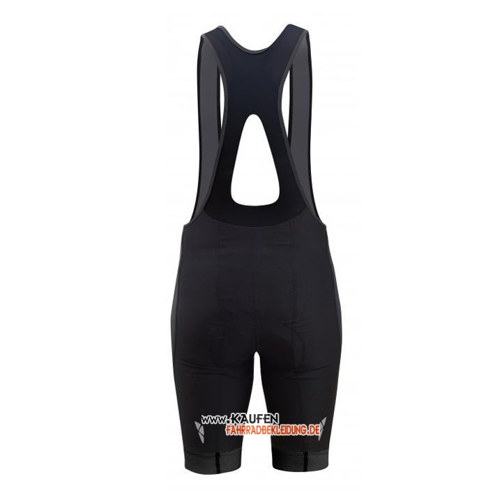 One Way Kurzarmtrikot 2020 und Kurze Tragerhose Shwarz Gelb